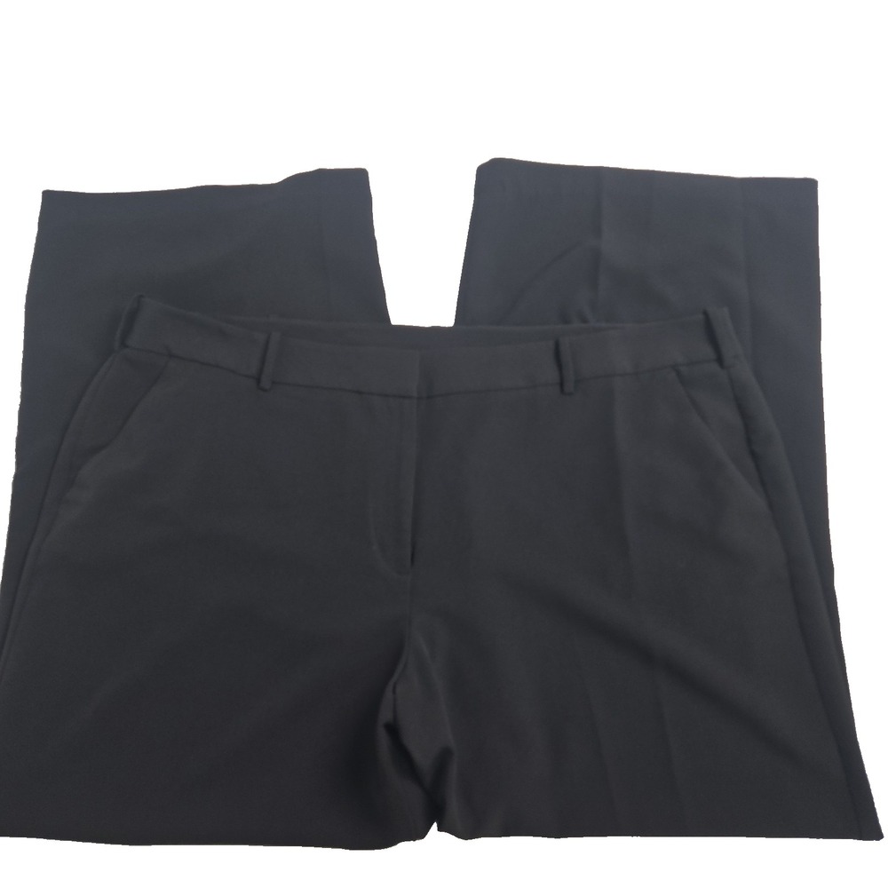 Lane Bryant Plus Size 26r Women's Extreme Wide Leg Black Career Dress Pants